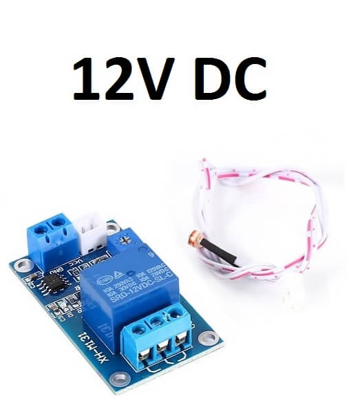 Photoresistor relæ 12V, er et lysfølsomt relæ til 12V » DKVOLT.DK