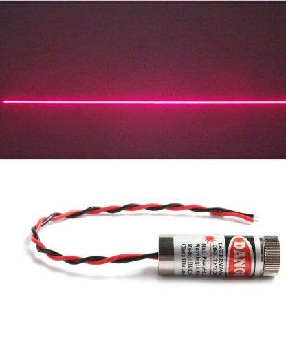 Laser rød streg