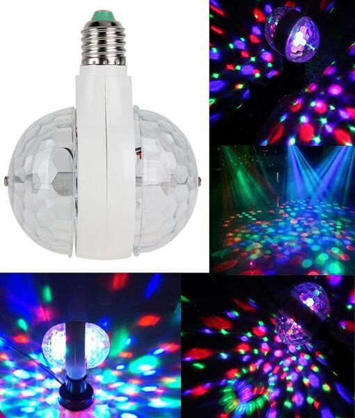 Billy ged kommentator grube Disco LED 6W med 2 roterende prisme-glas » DKVOLT.DK