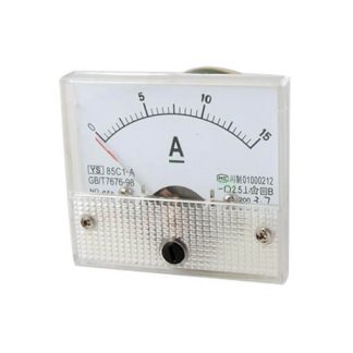 analog amperemeter 15A indbygget shunt