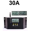 Laderegulator med visning af Ampere på op til 30A