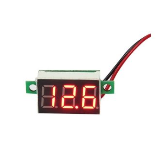 Digitalt voltmeter 12V Mini