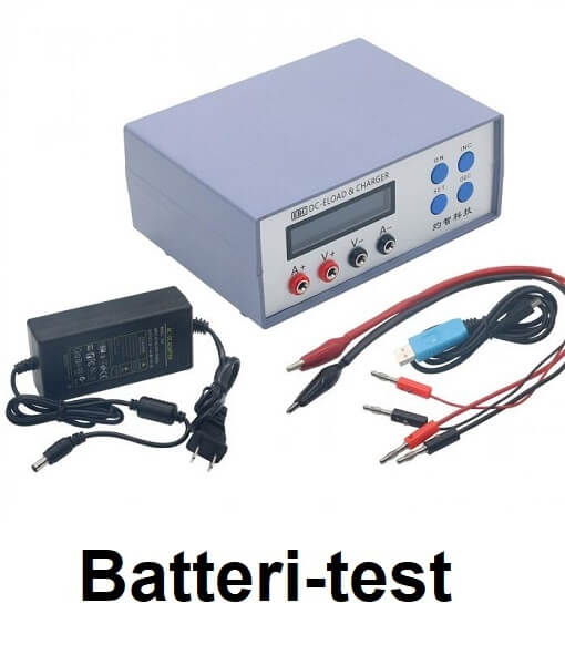 detaljeret Disciplinære skrue Batterikapacitet måling LiFePO4 og andre typer » DKVOLT.DK
