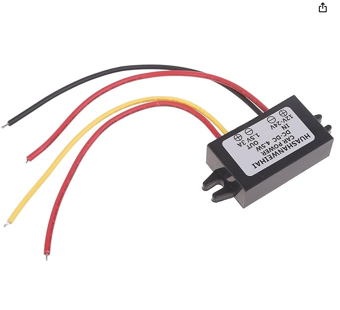 Stepdown 12v til 1,5v